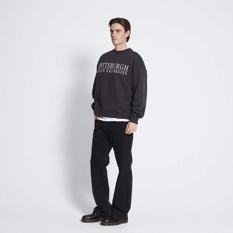 Printed sweatshirt "Owen 2.0" Dark Grey